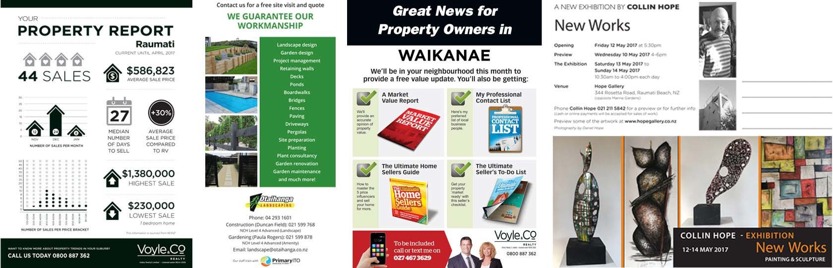 Printing Wellington design and print printers Paraparaumu Kapiti